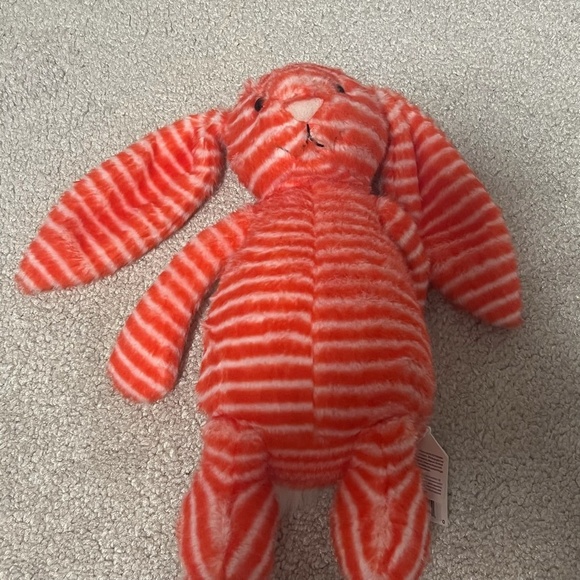 BNWT RARE Jellycat BASHFUL EVEY BUNNY RETIRED Christmas Holiday Soft Plush cute - Picture 3 of 6